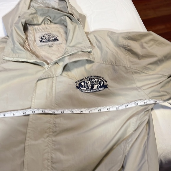 Sir Edmund Hillary team windbreaker jacket rain beige medium outdoor gear - Picture 11 of 12